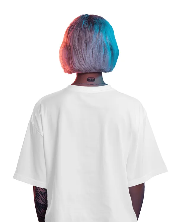 White_Premium_Butterfly_Printed_Cotton_For_Women