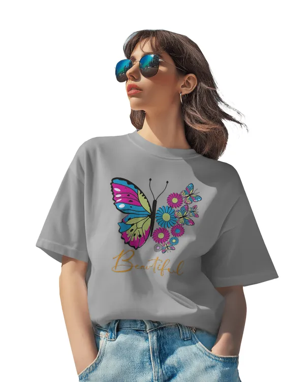 Grey_Premium_Butterfly_Printed_Cotton_For_Women