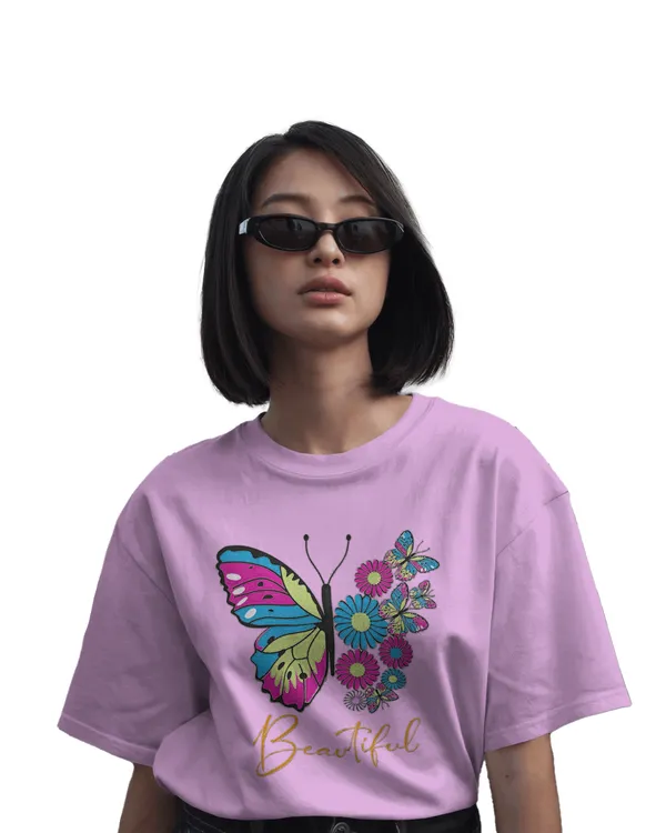 Pink_Premium_Butterfly_Printed_Cotton_For_Women