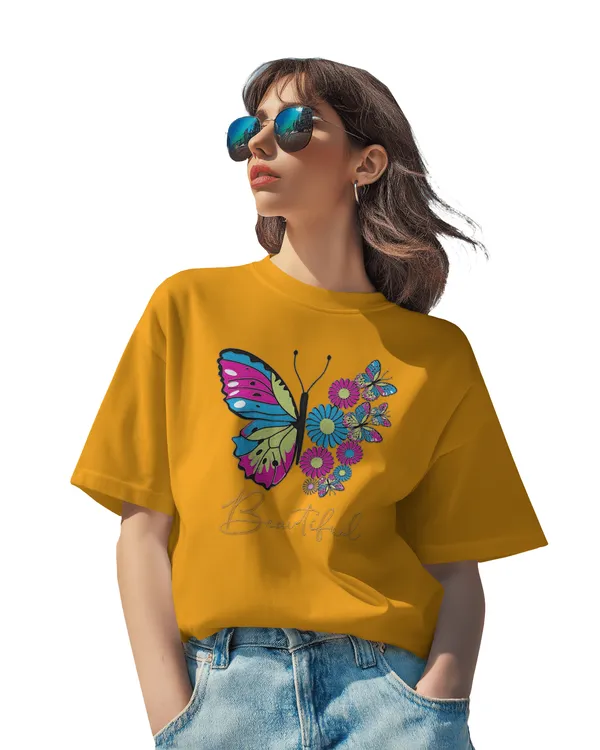 Musturd_Premium_Butterfly_Printed_Cotton_For_Women