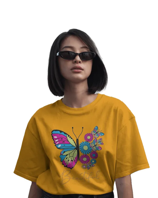Musturd_Premium_Butterfly_Printed_Cotton_For_Women