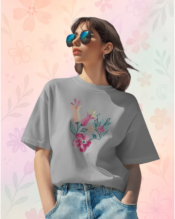 Grey_Premium_Flower_Printed_Cotton_For_Women