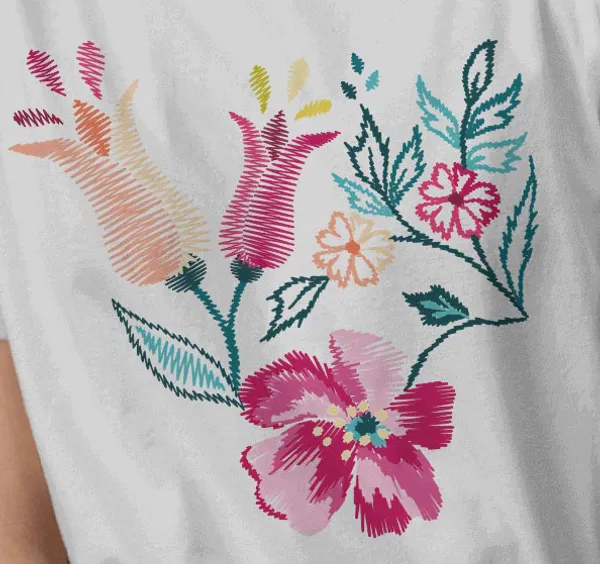 White_Premium_Flower_Printed_Cotton_For_Women