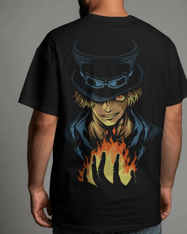 Black_Premium_Fire_Printed_Cotton_For_Men