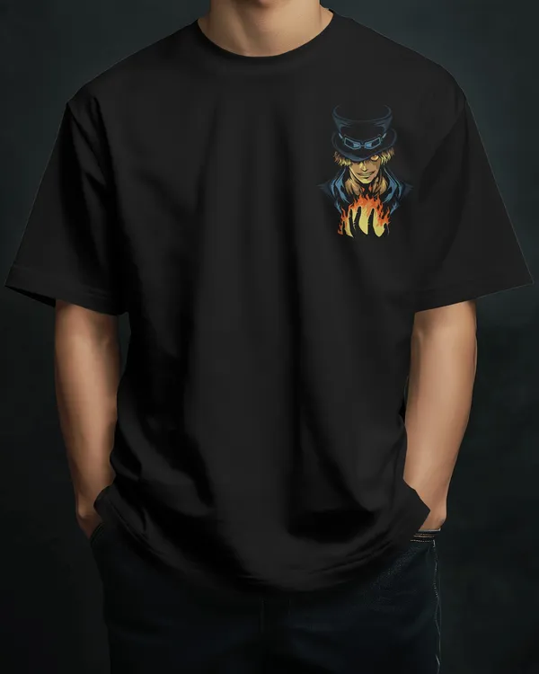 Black_Premium_Fire_Printed_Cotton_For_Men