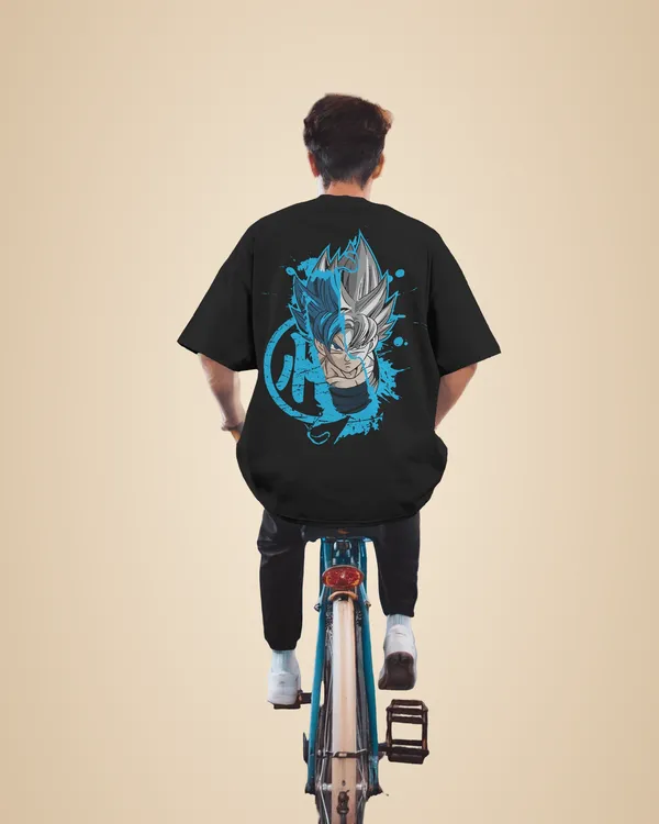 Black_Premium_Goku_Blue_Printed_Cotton_For_Men