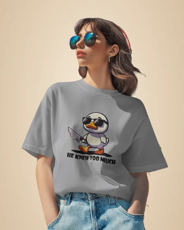 Grey_Premium_He_Know_Too_Much_Printed_Cotton_For_Women