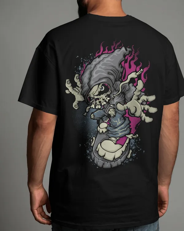 Black_Premium_Sket_Printed_Cotton_For_Men