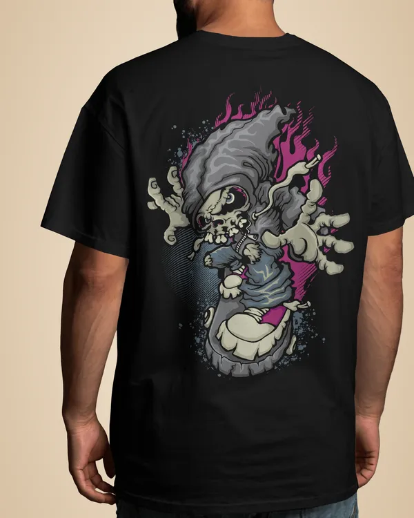 Black_Premium_Sket_Printed_Cotton_For_Men