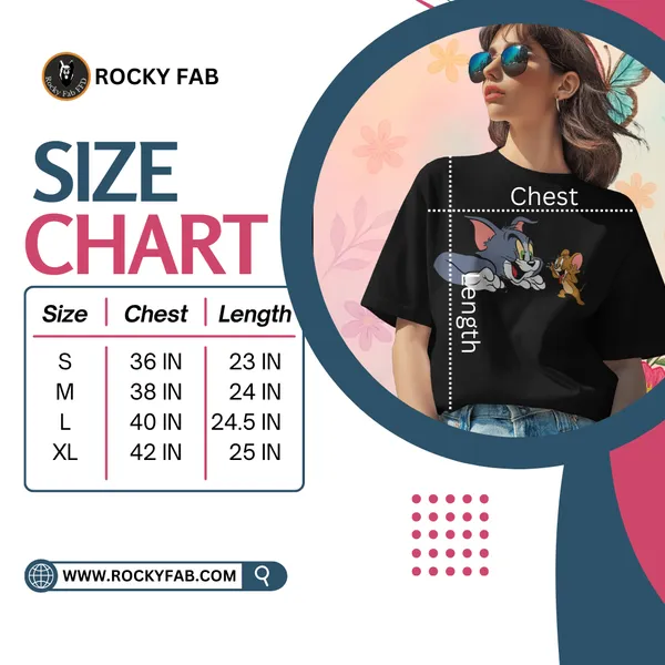 Black_Premium_Tom_And_Jerry_Printed_Cotton_For_Women