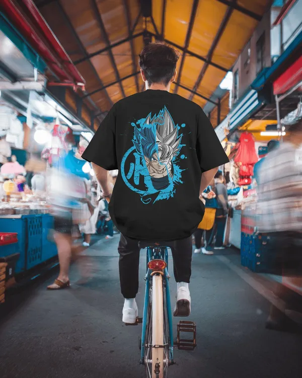 Black_Premium_Goku_Blue_Printed_Cotton_For_Men