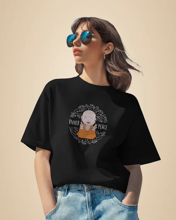 Black_Premium_Inner_Peace_Printed_Cotton_For_Women