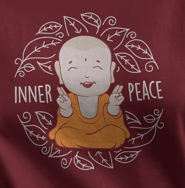Maroon_Premium_Inner_Peace_Printed_Cotton_For_Women