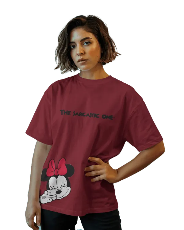 Maroon_Premium_Sarcastic_Printed_Cotton_For_Women