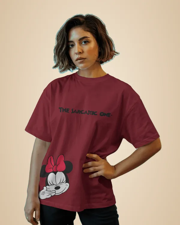 Maroon_Premium_Sarcastic_Printed_Cotton_For_Women