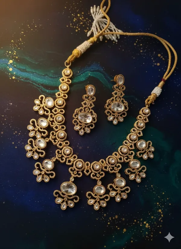 RAAG_FINE_KUNDAN_NECKLACE_SET_WITH_EARRING