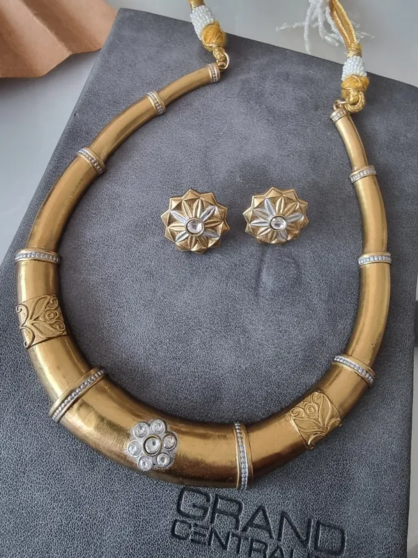 SAHIBA_GOLD_PLATED_BRASS__HASLI_WITH_EARRINGS_FOR_WOMEN