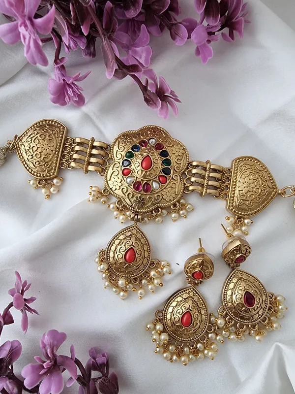 Devdeti_Multi_Antique_Choker