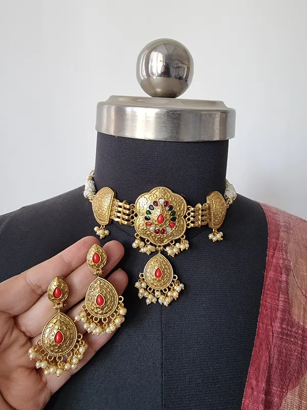 Devdeti_Multi_Antique_Choker