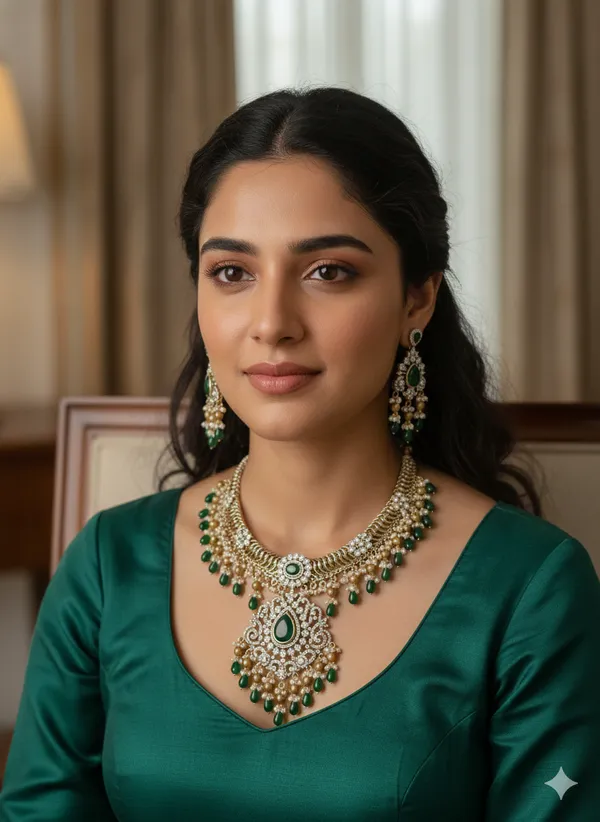 DURGA_HERITAGE_GOLD_NECKLACE_WITH_EARRINGS