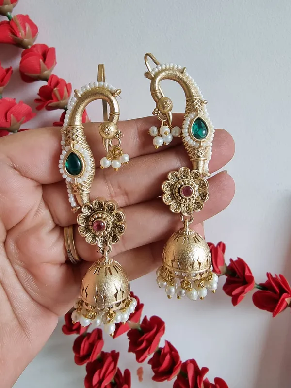HANSNI_GOLD_PLATED_EARCUFF_FOR_WOMEN