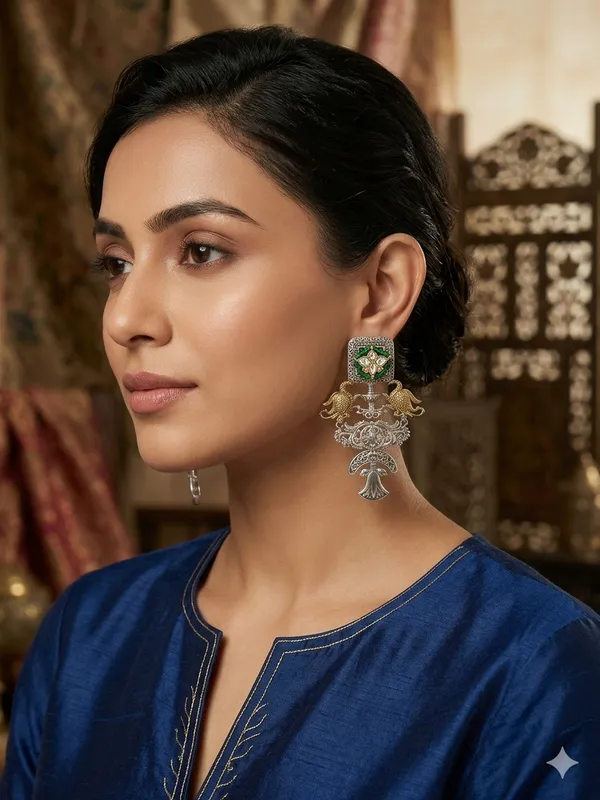 APRAJITA_BRASS_STATEMENT__EARRINGS_FOR_WOMEN