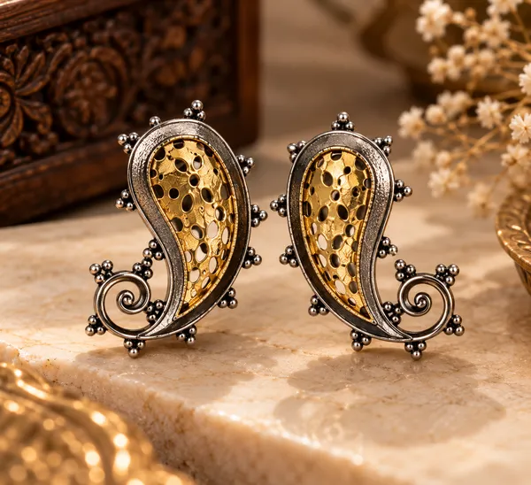 Kairavi_Antique_Paisley_Statement_Necklace_Set_with_Earrings_for_Women