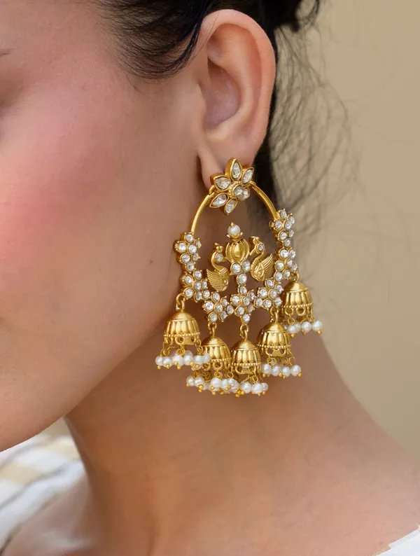 PIYA_GOLD_PLATED_KUNDAN_CHANDBALI_EARRINGS_FOR_WOMEN