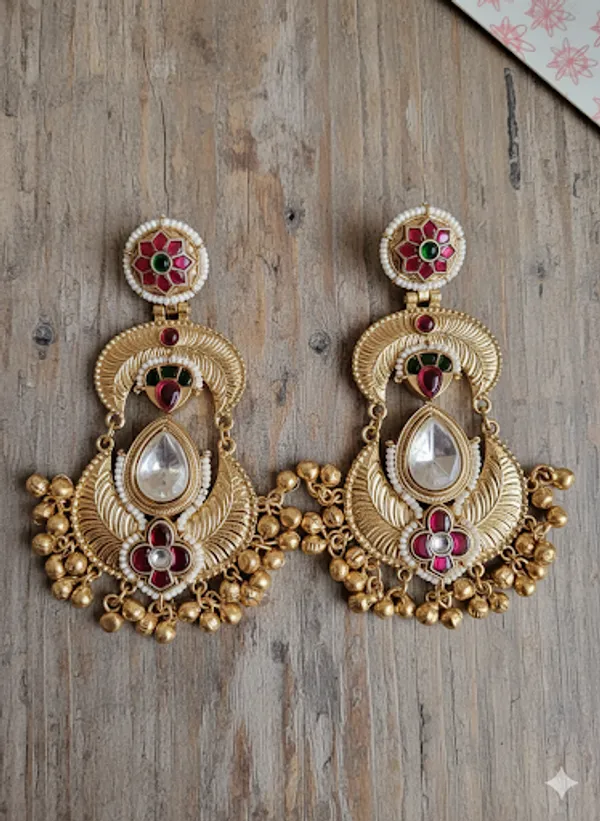 MAHARANI_KUNDAN_GOLD_PLATED_EARRINGS_FOR_WOMEN