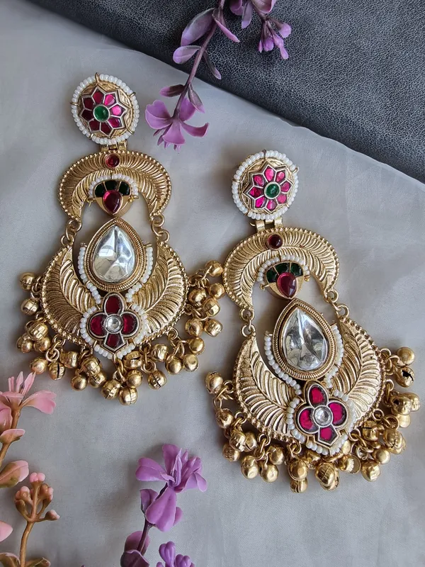 MAHARANI_KUNDAN_GOLD_PLATED_EARRINGS_FOR_WOMEN