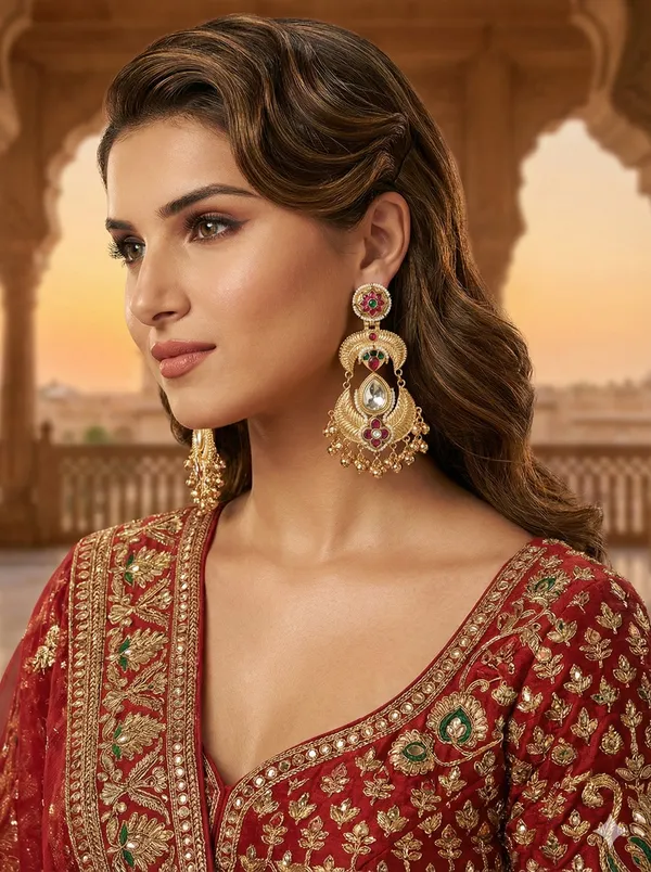 MAHARANI_KUNDAN_GOLD_PLATED_EARRINGS_FOR_WOMEN