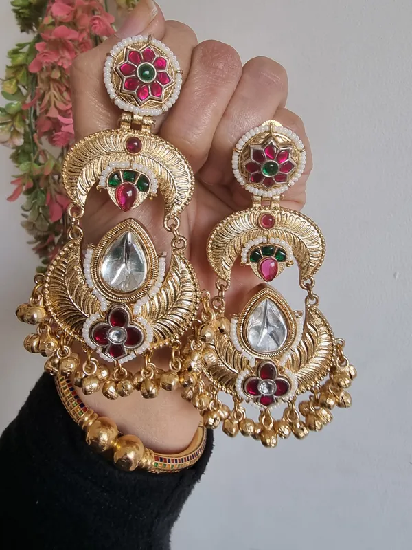 MAHARANI_KUNDAN_GOLD_PLATED_EARRINGS_FOR_WOMEN