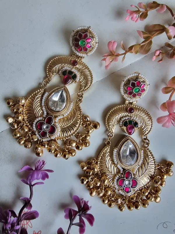 MAHARANI_KUNDAN_GOLD_PLATED_EARRINGS_FOR_WOMEN