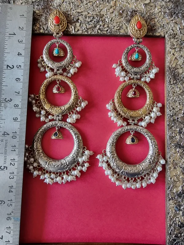 MOON_LONG_DUALTONE_EARRINGS_FOR_WOMEN