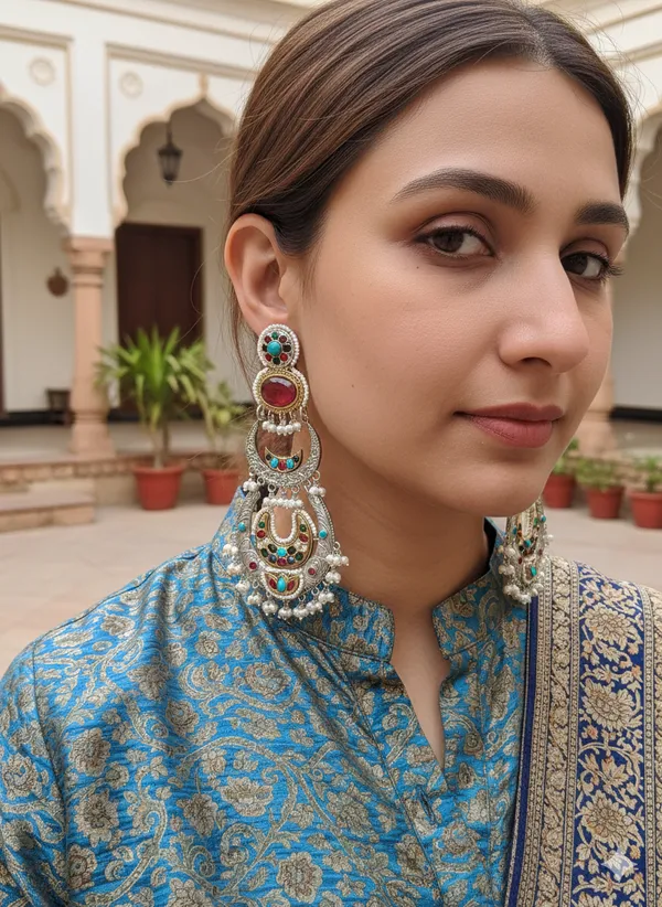 DIYA_LONG_DUALTONE__EARRINGS_FOR_WOMEN