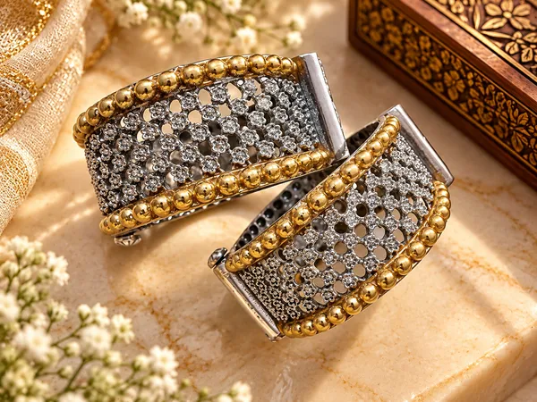 POORVA_DUALTONE_BRASS_OPENABLE_BANGLES_PAIR_FOR_WOMEN