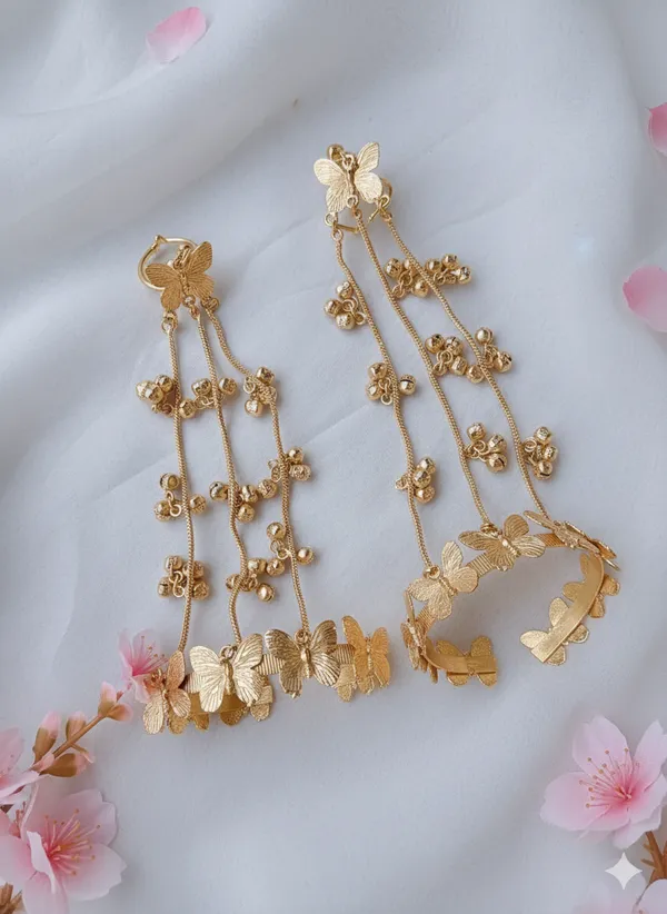 TITLI_GHOONGROO_KASHMIRI__GOLD_HATHPHOOL__FOR_WOMEN