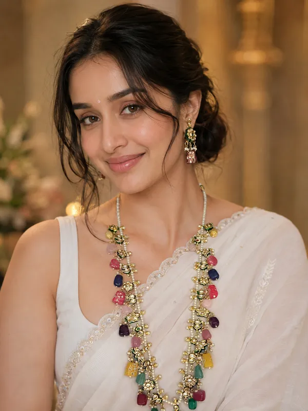 TRISHA_KUNDAN_MEENA_LONG_NECKLACE_WITH_EARRINGS_FOR_WOMEN