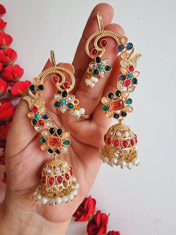 RIWAZ_NAVRATAN_EARCUFF_PAIR_FOR_WOMEN