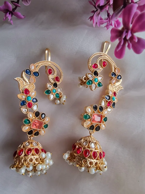 RIWAZ_NAVRATAN_EARCUFF_PAIR_FOR_WOMEN