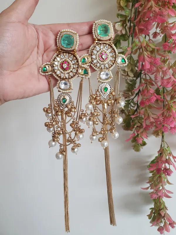 SUHAAG_KASHMIRI_GHOONGROO_LONG_EARRINGS_FOR_WOMEN