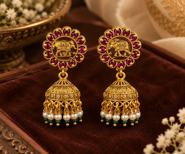 BHOOMI_GOLD_PLATED_HERITAGE_CHOKER_SET_WITH_EARRINGS