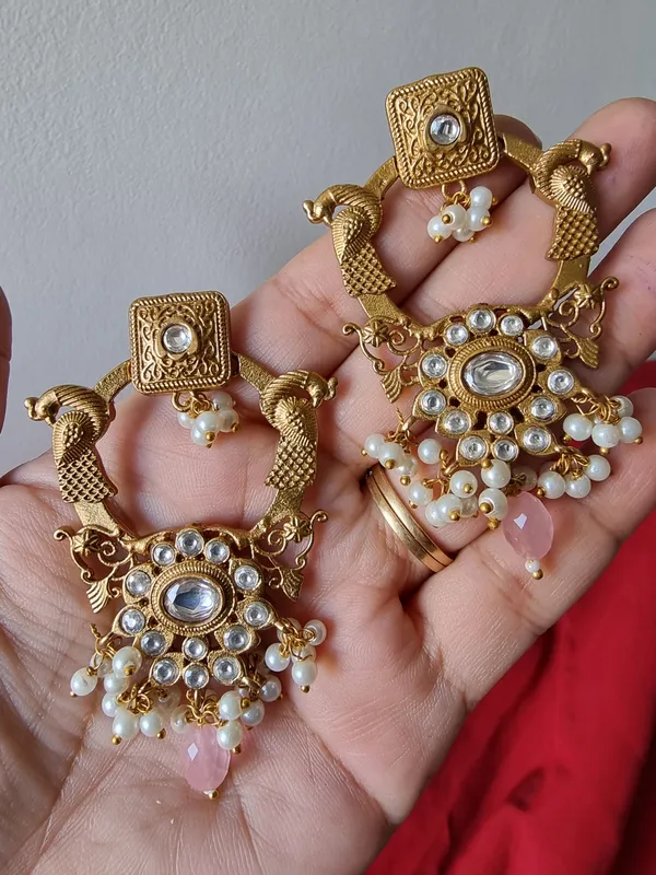 AAVYA_GOLD_PLATED_KUNDAN_EARRINGS_FOR_WOMEN