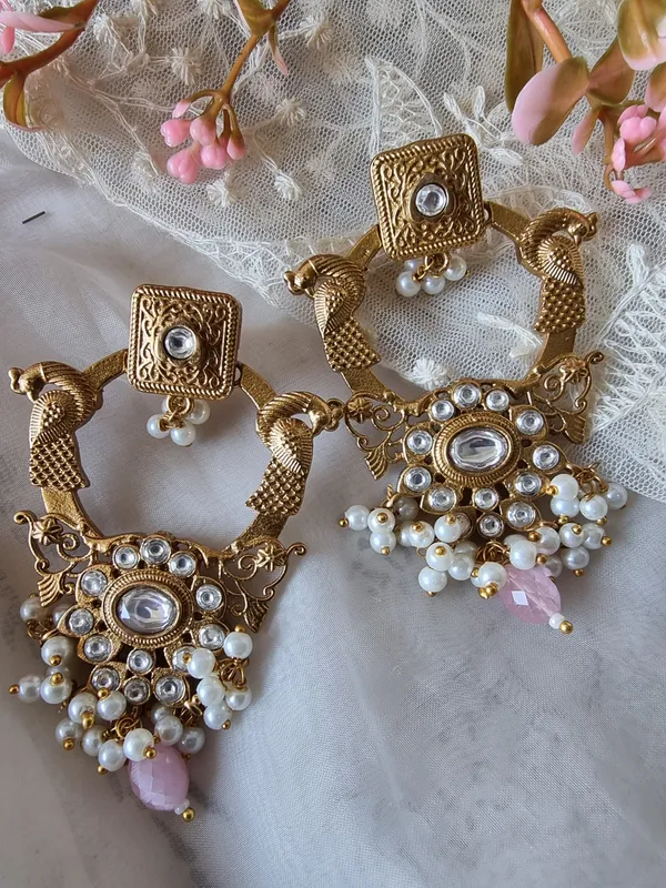 AAVYA_GOLD_PLATED_KUNDAN_EARRINGS_FOR_WOMEN