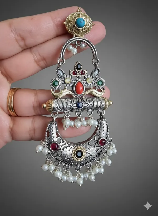 ADITI_LONG_DUALTONE_EARRINGS_FOR_WOMEN
