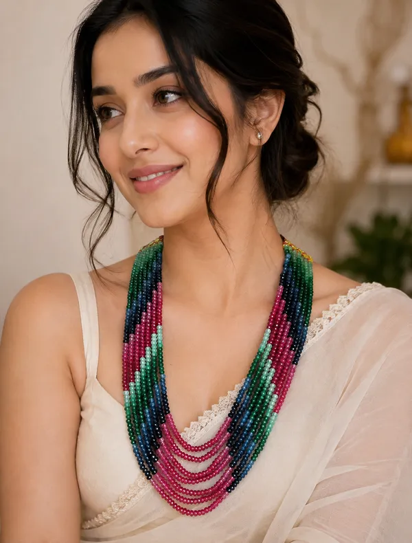 ANUSHI_SEMIPRECIOUS_MULTICOLOR__SEVEN_LAYER_NECKLACE_