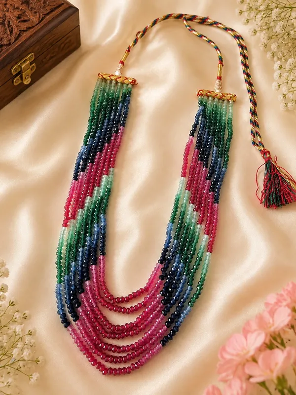 ANUSHI_SEMIPRECIOUS_MULTICOLOR__SEVEN_LAYER_NECKLACE_