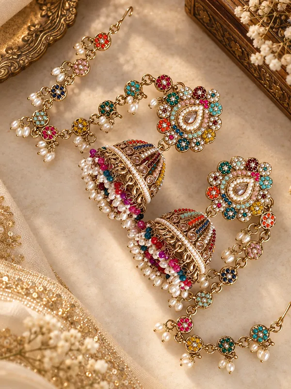 RIMJHIM_JADAU_NAVRATAN_EARRINGS_WITH_EARCHAIN_FOR_WPMEN