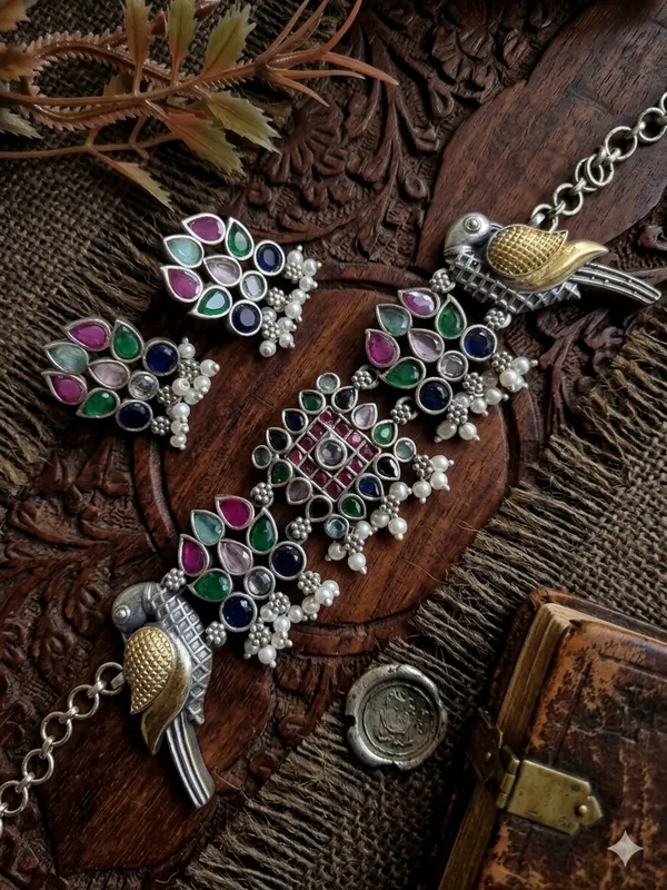 PRATIMA_DUALTONE_MULTI_COLOR_STONE_CHOKER_SET_FOR_WOMEN