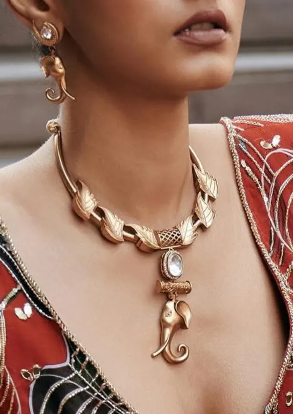Kala_Kundan_Gold_Plated__Rajwadi_Necklace_For_Women